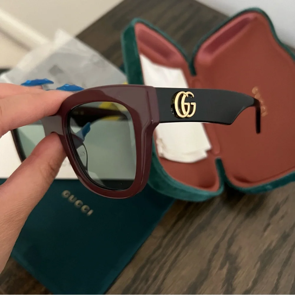 Gucci GG0998S Sunglasses - Brown/Black - Picture 9 of 9
